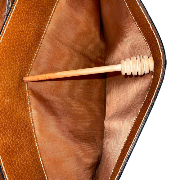 Loewe LOEWE Madrid Vintage Leather Men’s Briefcase - Picture 13 of 16